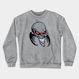 bat skull Crewneck Sweatshirt